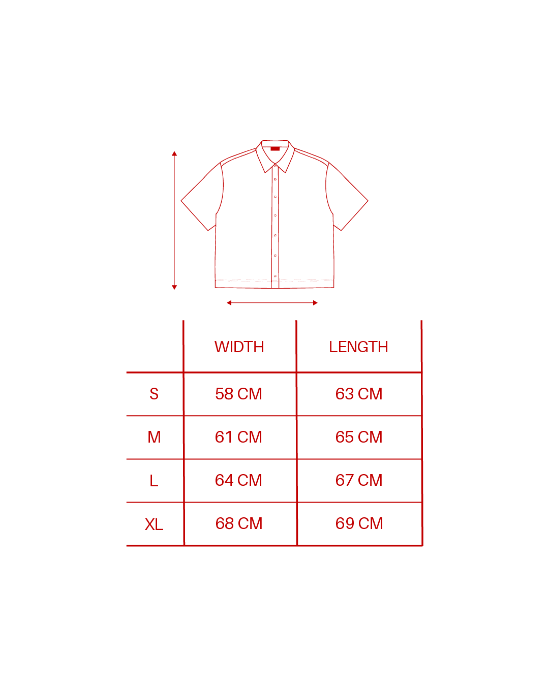 Endless loop boxy shirt